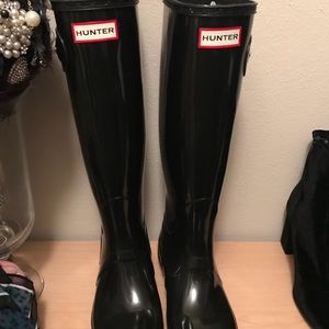 Hunter rain boots